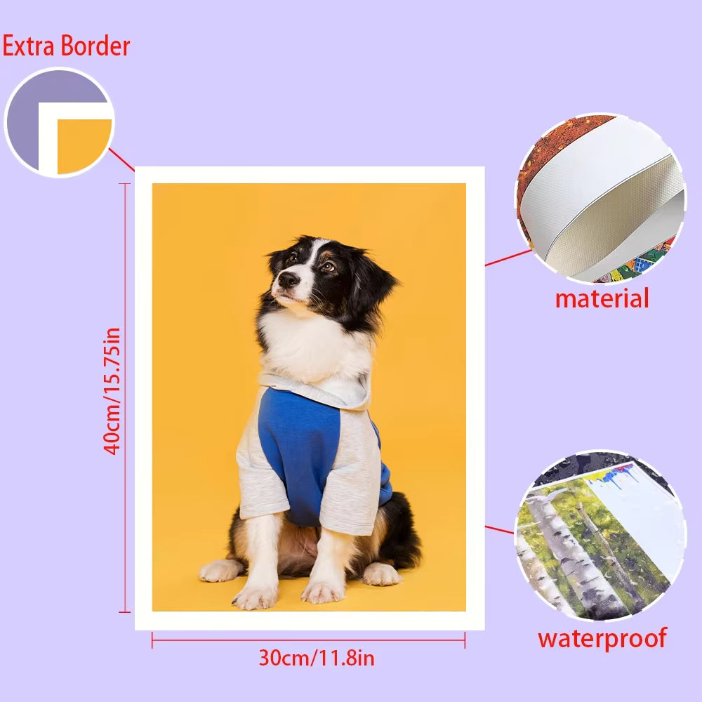 Customize Big Size Poster With DIY Frame