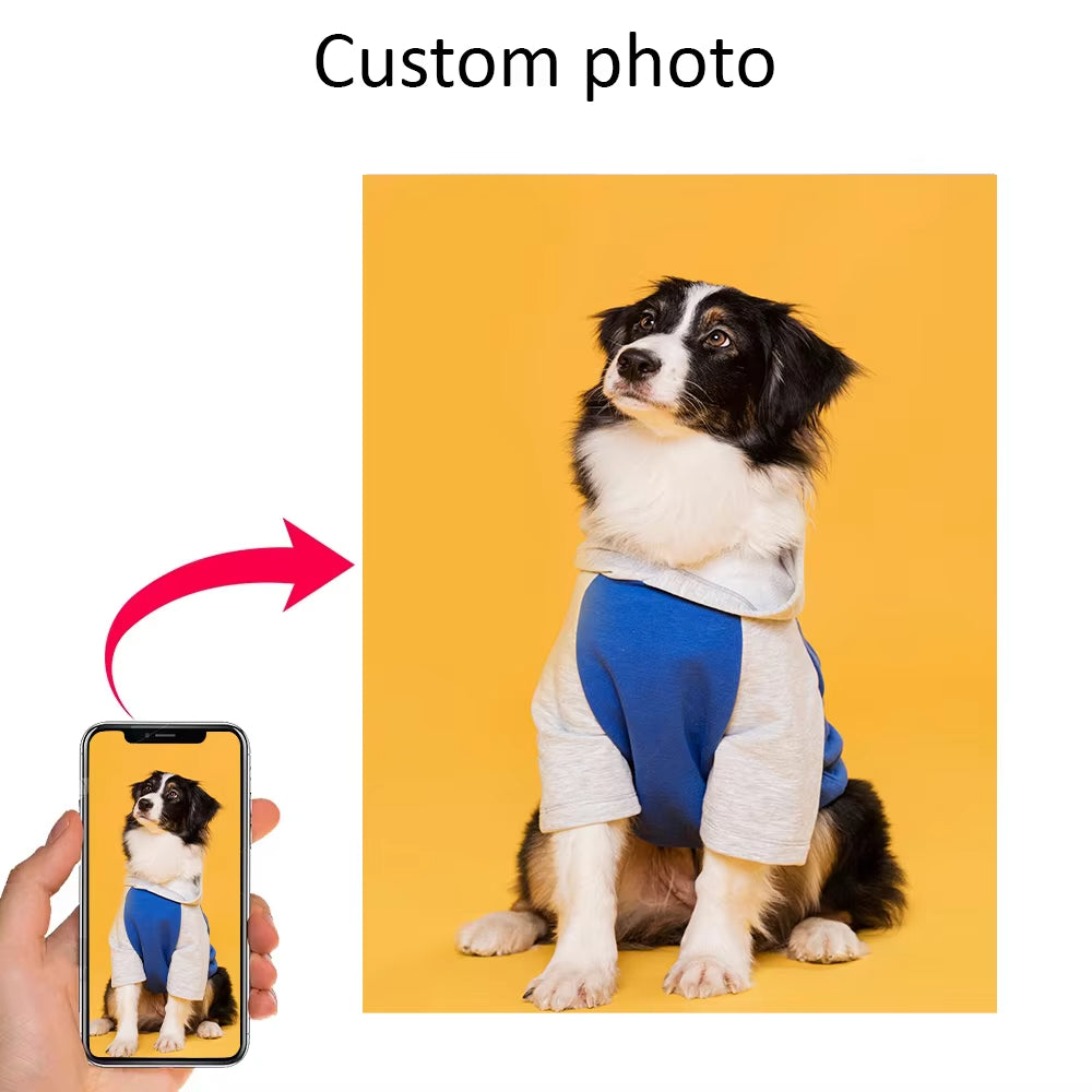 Customize Big Size Poster With DIY Frame