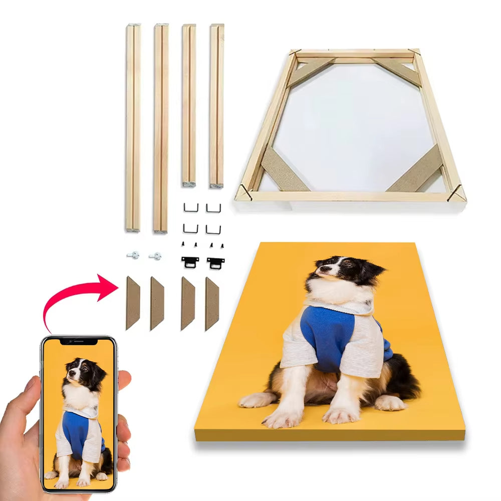 Customize Big Size Poster With DIY Frame